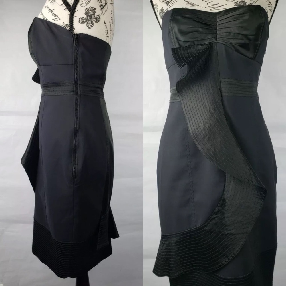 KAREN Millen Black Cocktail Dress 8